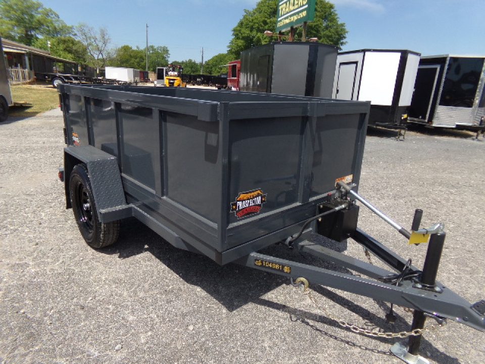 New 2026 Covered Wagon Trailers D-4X8X2X3 Dump Trailer