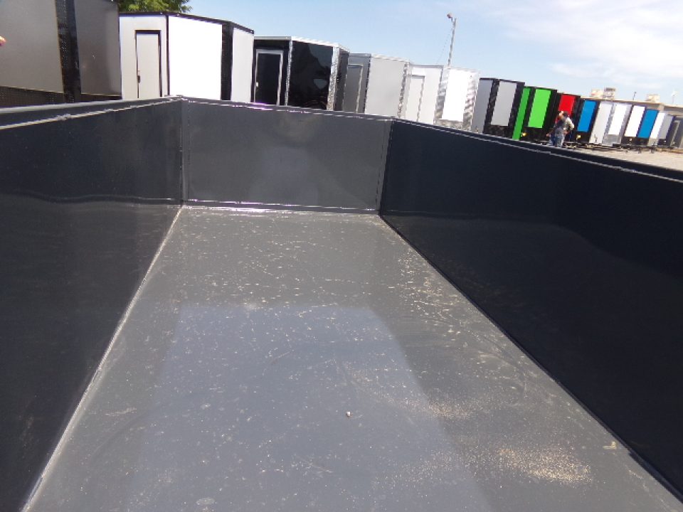 New 2026 Covered Wagon Trailers D-4X8X2X3 Dump Trailer