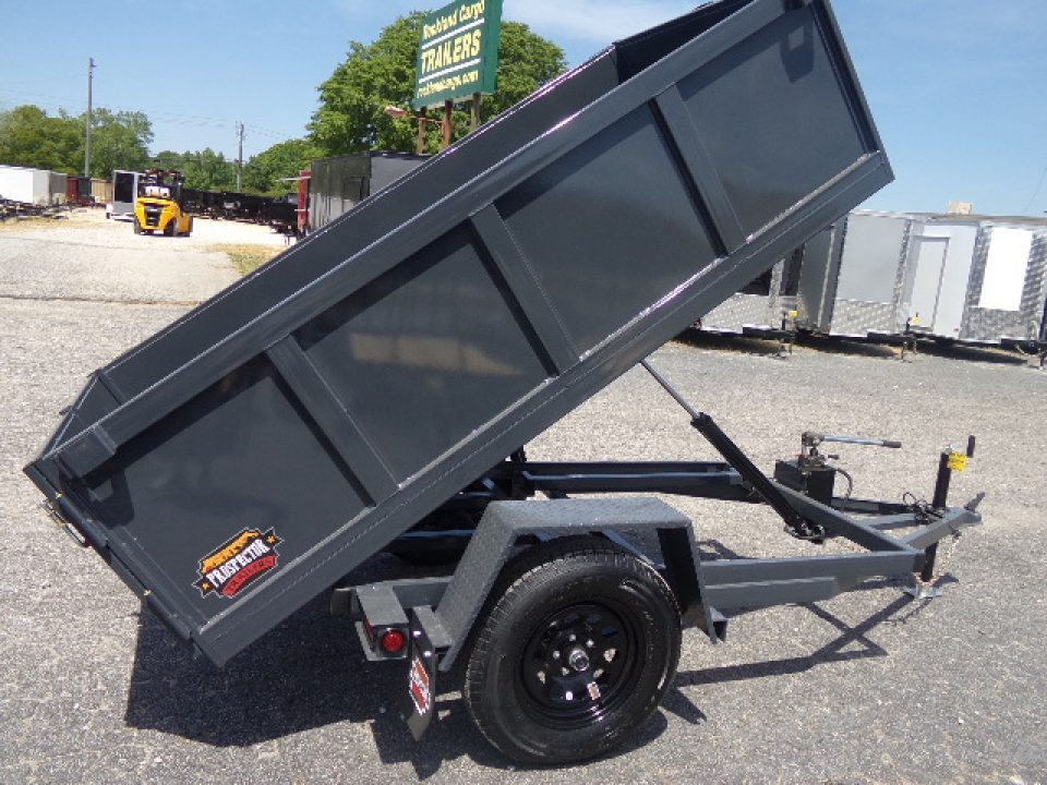 New 2026 Covered Wagon Trailers D-4X8X2X3 Dump Trailer