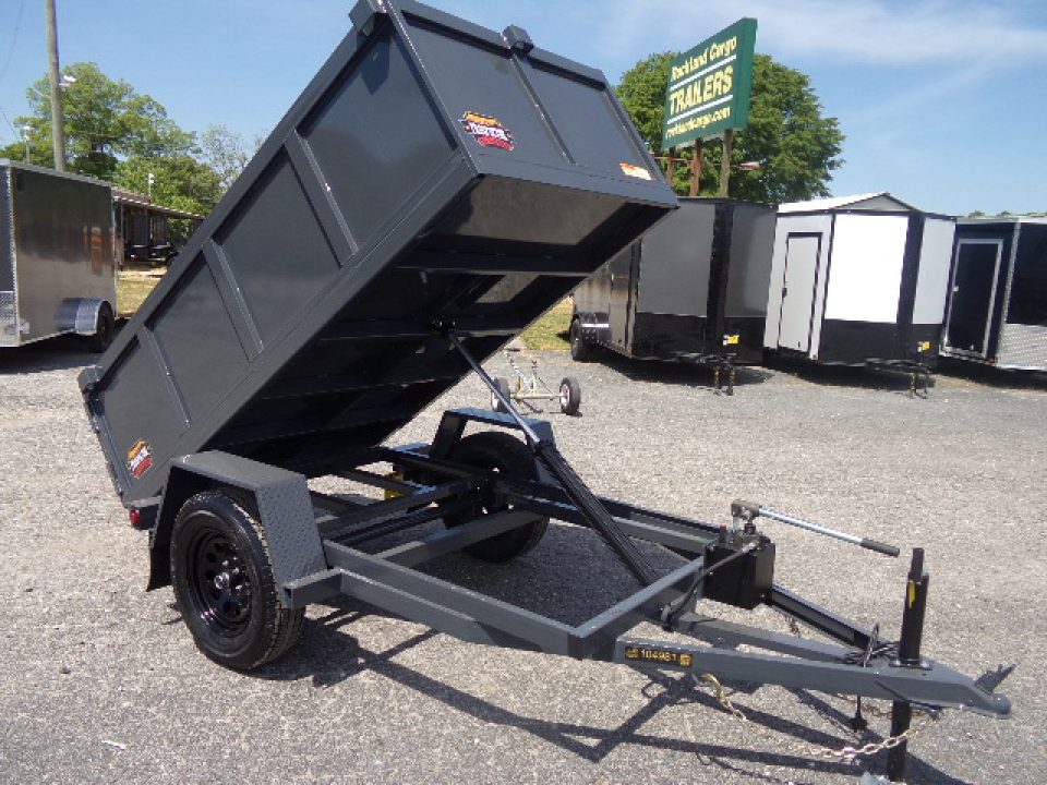 New 2026 Covered Wagon Trailers D-4X8X2X3 Dump Trailer