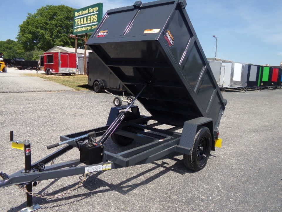 New 2026 Covered Wagon Trailers D-4X8X2X3 Dump Trailer