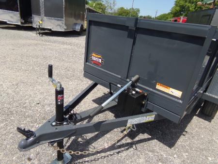 New 2026 Covered Wagon Trailers D-4X8X2X3 Dump Trailer