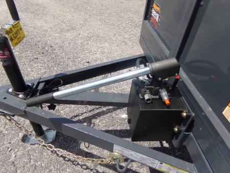 New 2026 Covered Wagon Trailers D-4X8X2X3 Dump Trailer