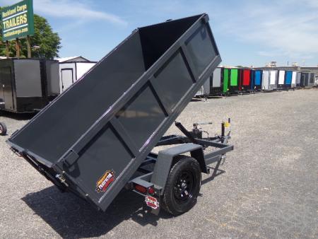New 2026 Covered Wagon Trailers D-4X8X2X3 Dump Trailer