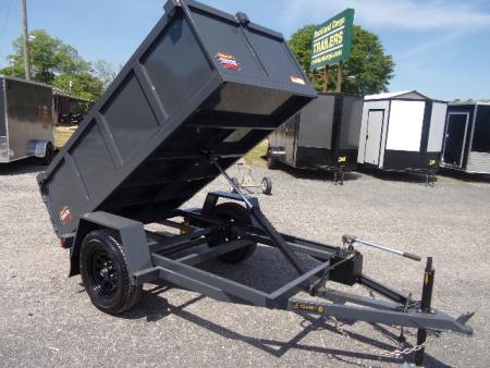 New 2026 Covered Wagon Trailers D-4X8X2X3 Dump Trailer