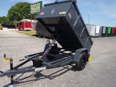New 2026 Covered Wagon Trailers D-4X8X2X3 Dump Trailer