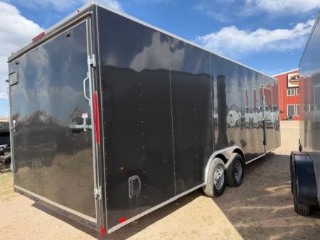 New 2026 LOOK TRAILERS 8.5x24 Car Hauler 10K- Enclosed Trailer- Black