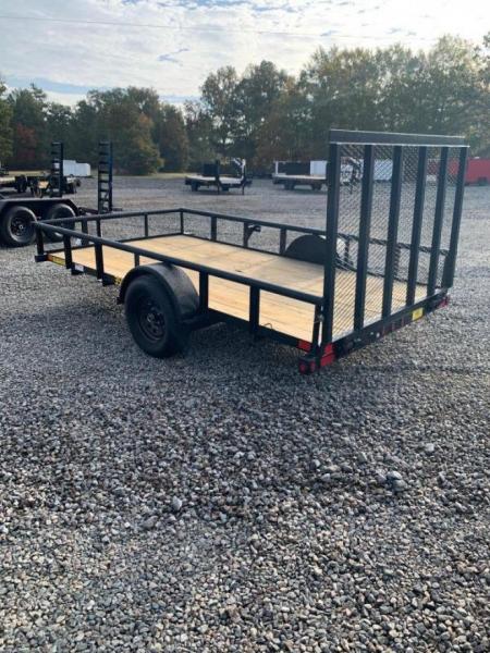 New 2026 Big Tex Trailers 6x10 35SA w/ 4' Spring Assist Gate Utility Trailer