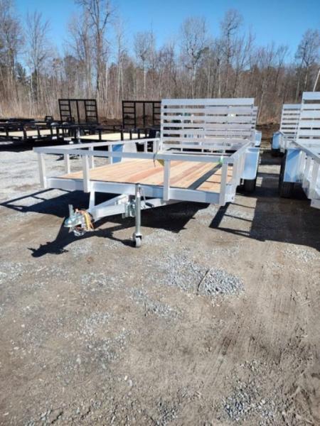 New 2027 Sport Haven 7'x14' Aluminum Tube Top Utility Trailer