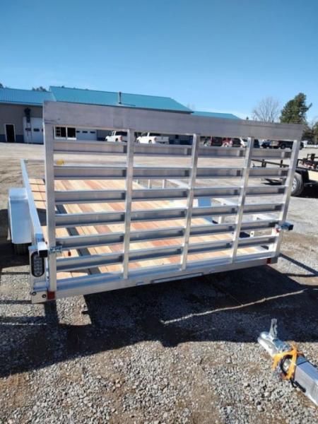 New 2027 Sport Haven 7'x14' Aluminum Tube Top Utility Trailer