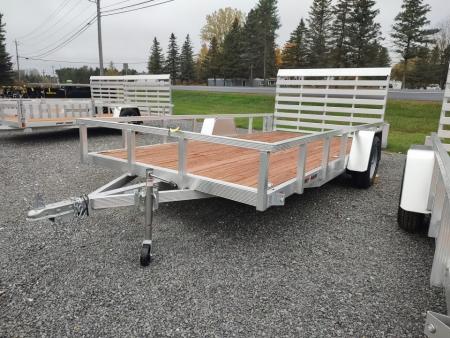 New 2027 Sport Haven 7'x14' Aluminum Tube Top Utility Trailer