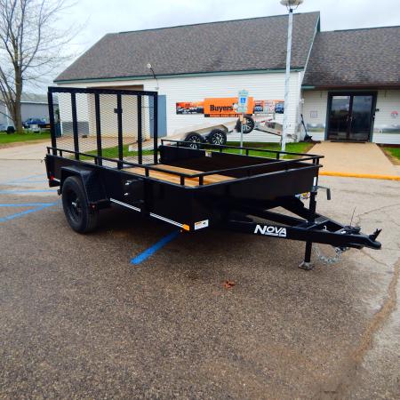 New 2026 Midsota 76x10 3k Steel High Side Utility Trailer