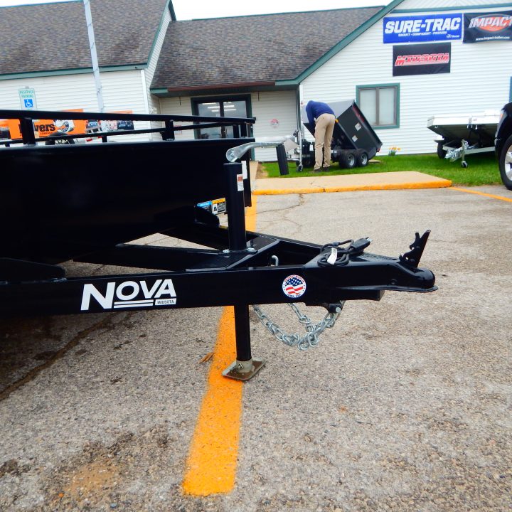 New 2026 Midsota 82x12 3k Steel High Side Utility Trailer