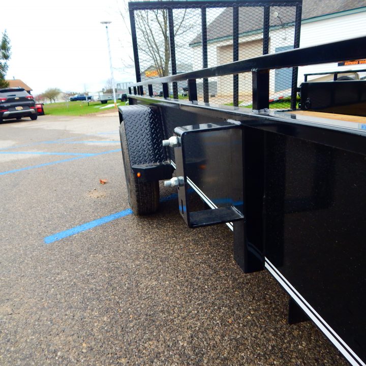 New 2026 Midsota 82x12 3k Steel High Side Utility Trailer
