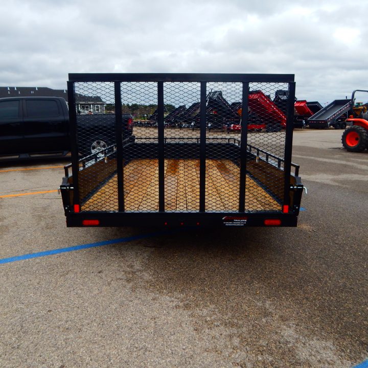 New 2026 Midsota 82x12 3k Steel High Side Utility Trailer