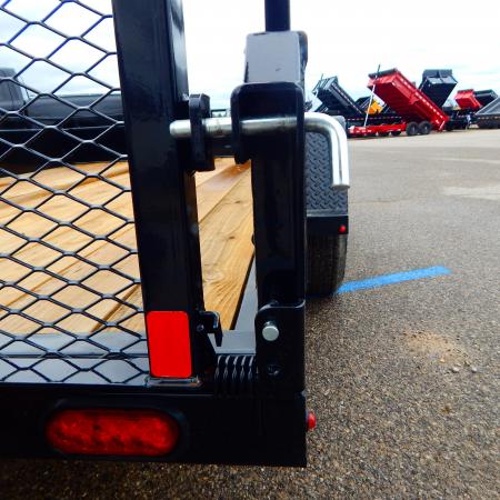 New 2026 Midsota 82x12 3k Steel High Side Utility Trailer