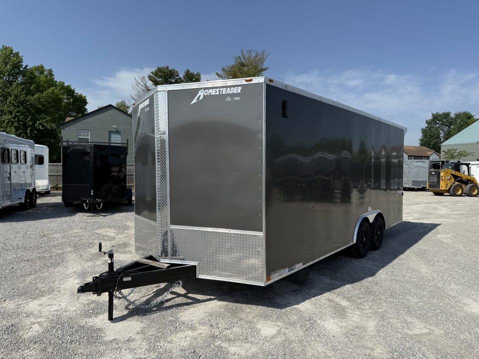New 2026 Homesteader Trailer 8.5x20x7 Intrepid HD Car Hauler Package Cargo / Enclosed Trailer