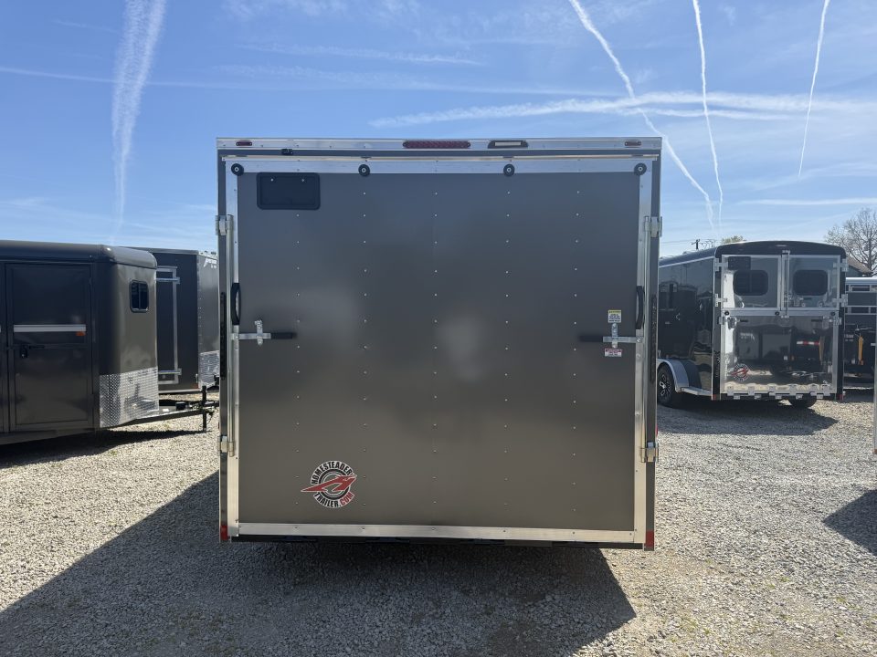 New 2026 Homesteader Trailer 8.5x20x7 Intrepid HD Car Hauler Package Cargo / Enclosed Trailer