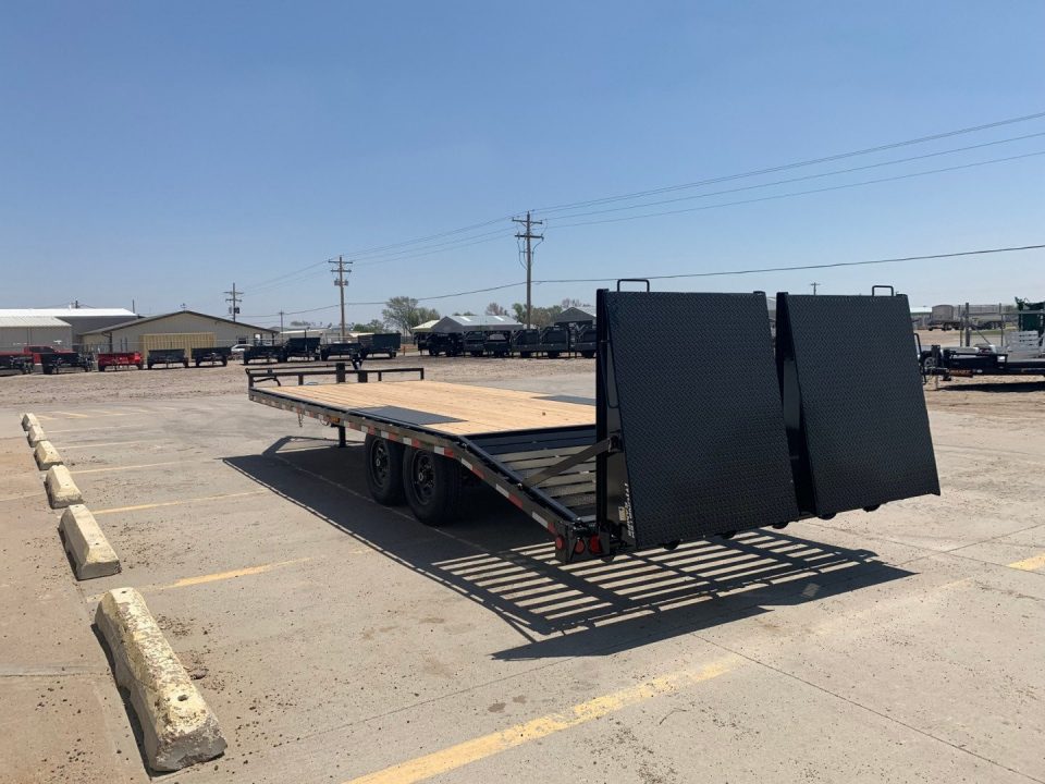 New 2027 PJ Trailers 24' X 102" F8242 Flatbed Trailer