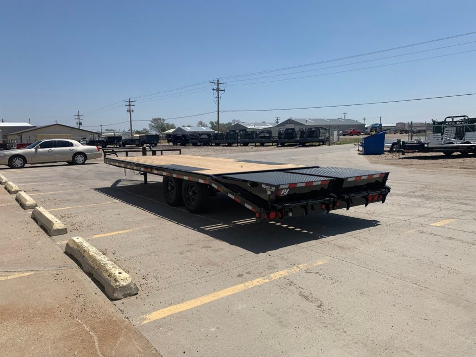 New 2027 PJ Trailers 24' X 102" F8242 Flatbed Trailer