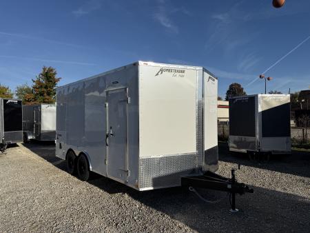 New 2026 Homesteader Trailer 8.5x16x7 Intrepid HD Swing Door Package Cargo / Enclosed Trailer