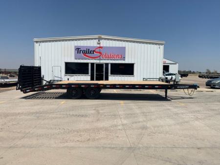 New 2027 PJ Trailers 24' X 102" F8242 Flatbed Trailer
