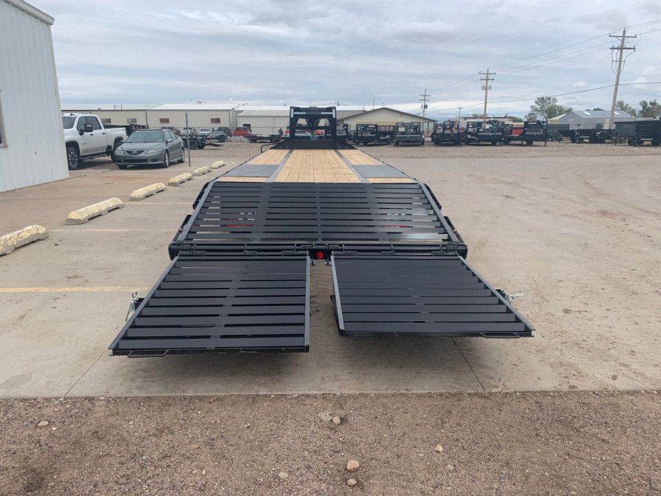 New 2026 PJ Trailers LD322 32' X 102" Flatbed Trailer