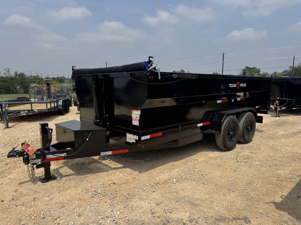 New 2026 Texas Pride Trailers DT716316KBP Dump Trailer
