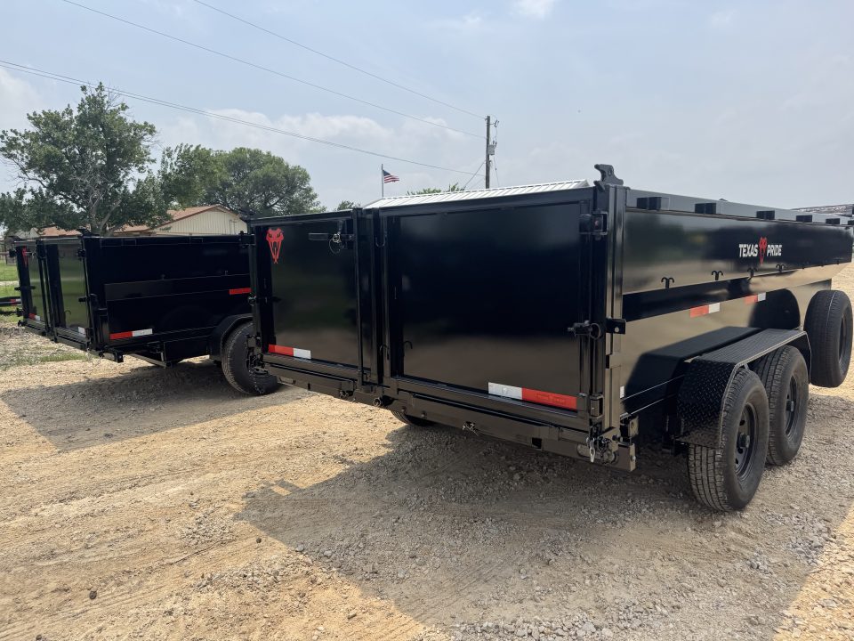 New 2026 Texas Pride Trailers DT716316KBP Dump Trailer