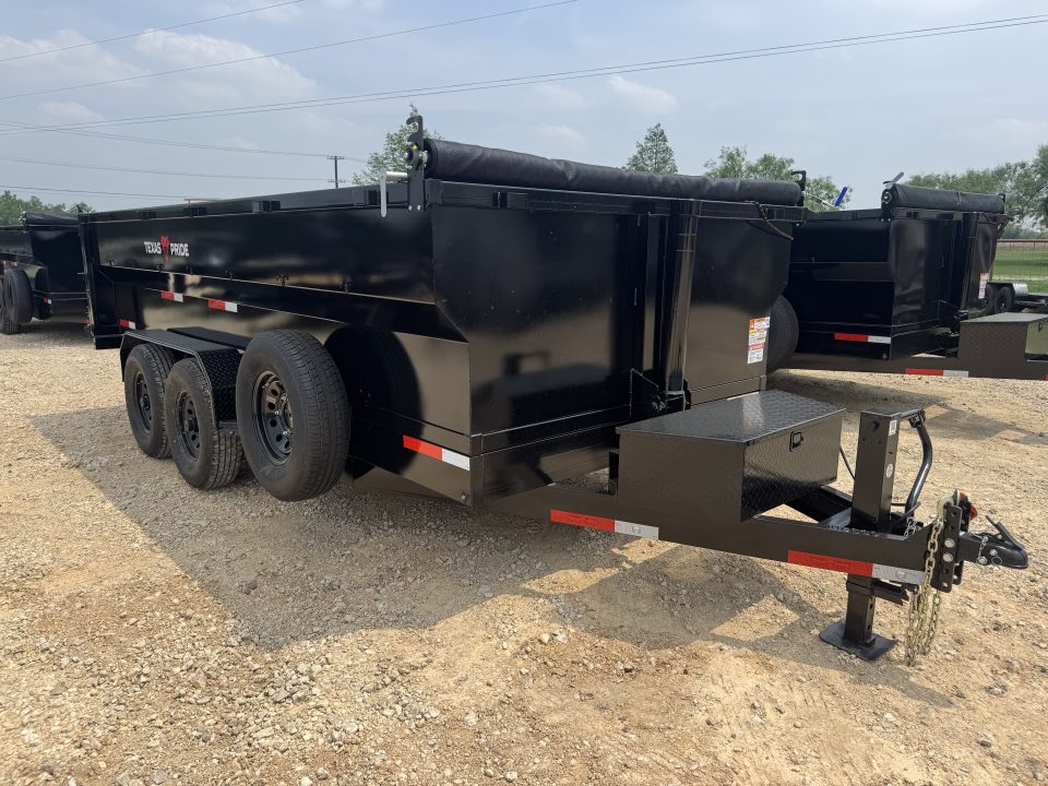 New 2026 Texas Pride Trailers DT716316KBP Dump Trailer
