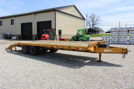 New 2005 Hurst 8.5' x 20'+5' - Deckover Trailer - 25,900# GVW