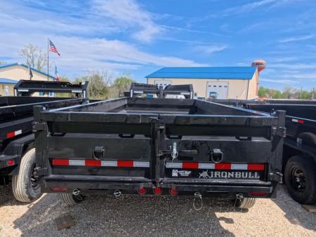 New 2026 Iron Bull 83x16 DTG Dump Trailer Gooseneck with 3) 7K Axles, 3)Elec. Brakes F-Adj. Telescopic Cylinder, 10 Ply Tires