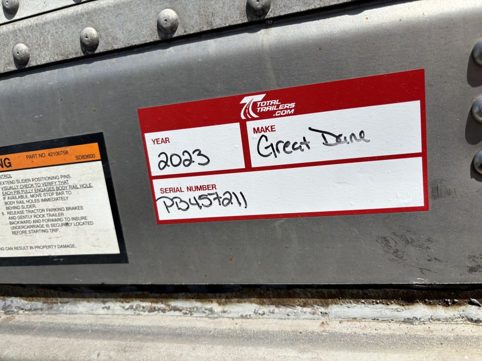Used $795/month RENT TO OWN Trailers- 2023 Great Dane CS1 Dry Van