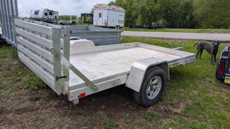 Used 2023 Aluma 5'8 x 10 HD Utility w/ Bi-Fold Gate