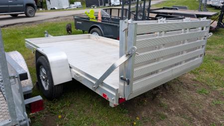 Used 2023 Aluma 5'8 x 10 HD Utility w/ Bi-Fold Gate
