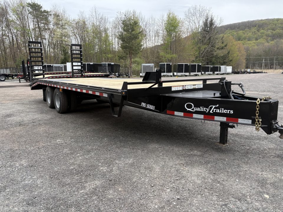New 2026 Quality Trailers 25' 25K Dually Tandem Deckover Trailer