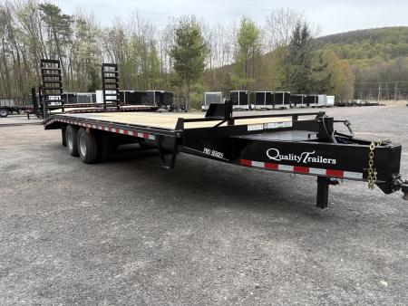 New 2026 Quality Trailers 25' 25K Dually Tandem Deckover Trailer