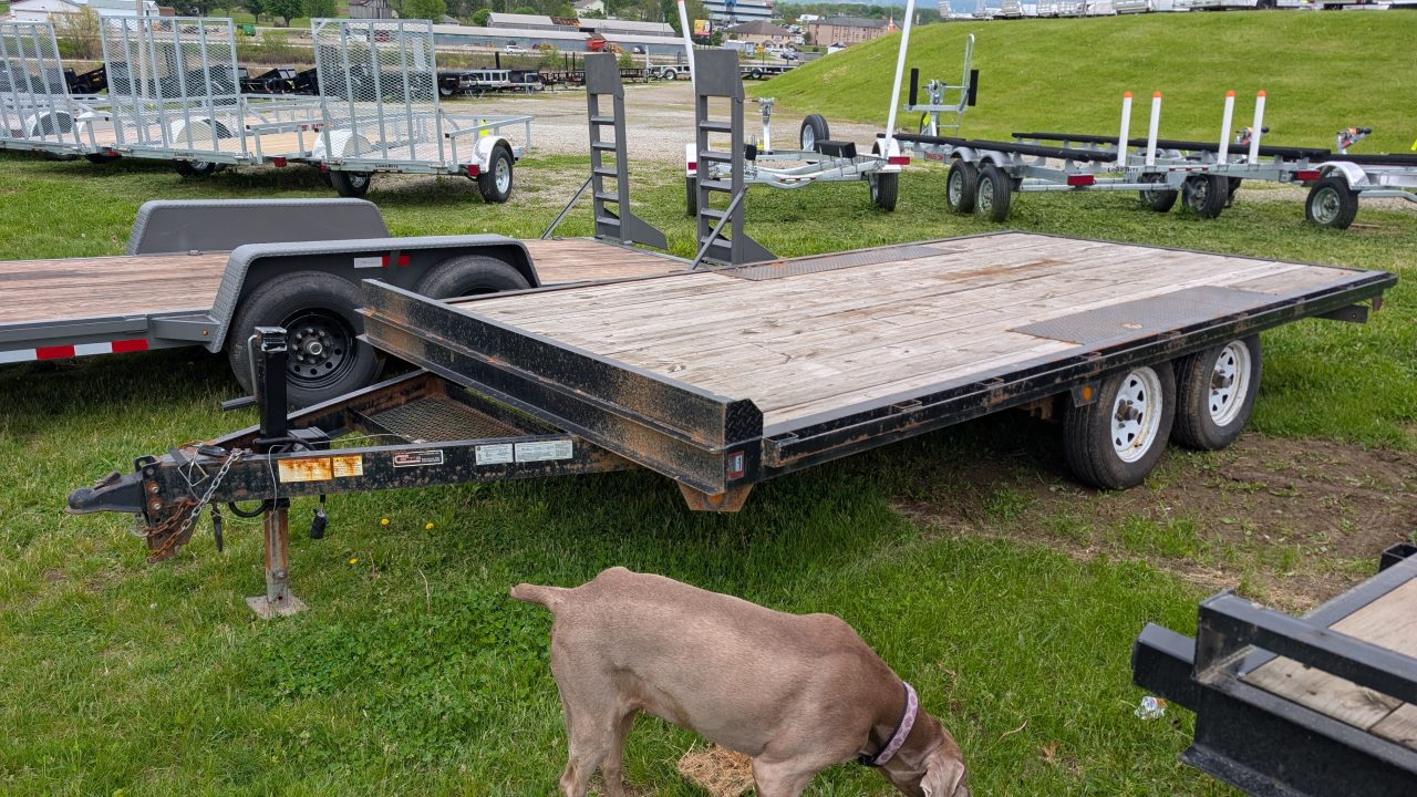 Used 2019 Premier 16' Deckover Flatdeck - No Ramps