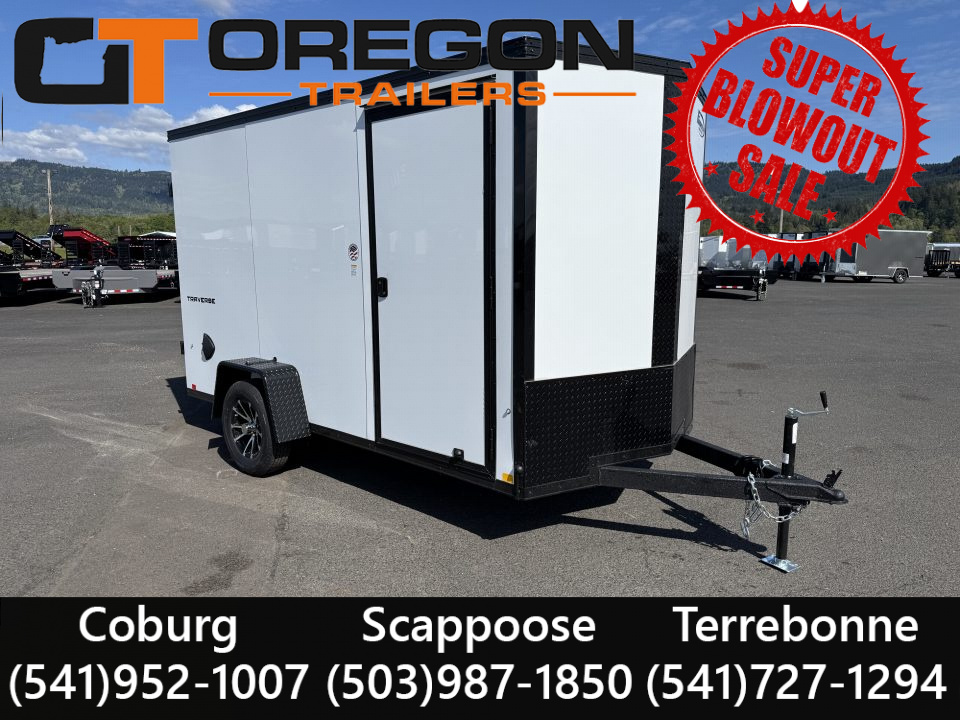 New 2026 Formula Traverse 6x12 Enclosed Trailer w/ Polycore 3k GVWR