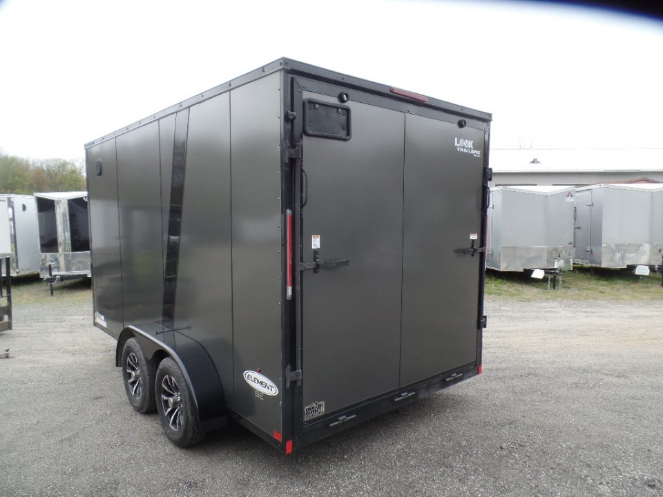 Used 2026 Look Trailers 7x14 LOOK ST-DLX Model - Black Trim Cargo / Enclosed Trailer