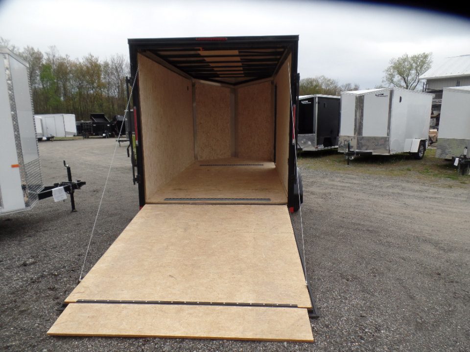 Used 2026 Look Trailers 7x14 LOOK ST-DLX Model - Black Trim Cargo / Enclosed Trailer