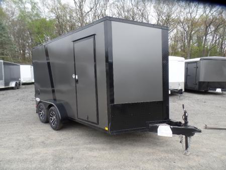 Used 2026 Look Trailers 7x14 LOOK ST-DLX Model - Black Trim Cargo / Enclosed Trailer