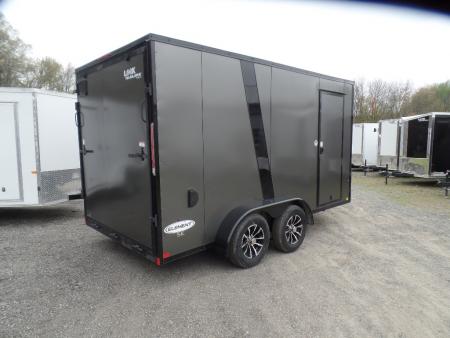 Used 2026 Look Trailers 7x14 LOOK ST-DLX Model - Black Trim Cargo / Enclosed Trailer