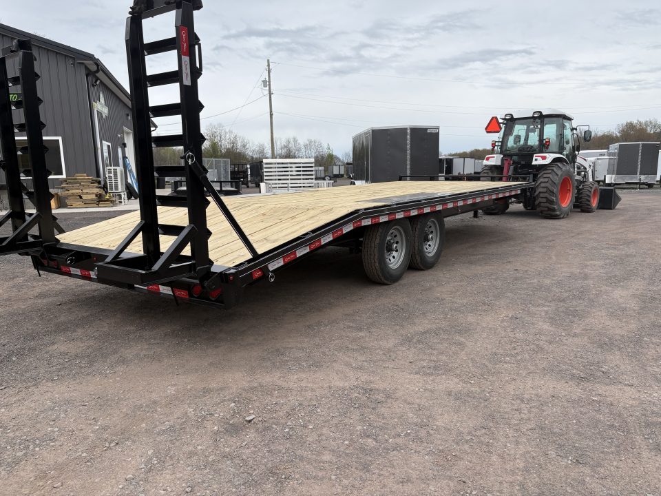 New 2026 QUALITY TRAILERS 96" x 23' (18'+5' Dove Tail) Deckover Trailer