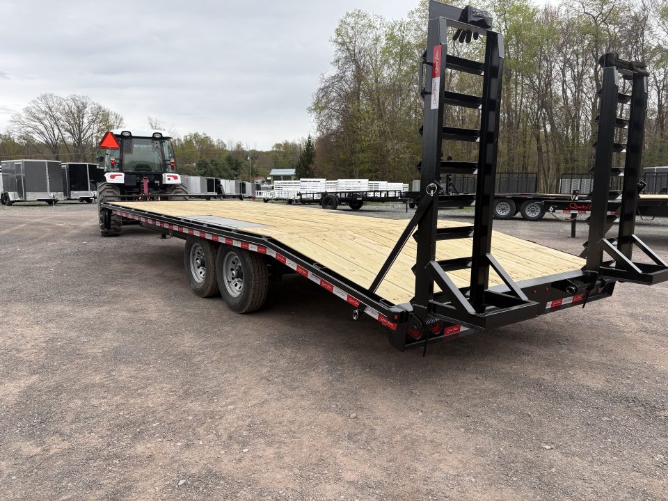 New 2026 QUALITY TRAILERS 96" x 23' (18'+5' Dove Tail) Deckover Trailer