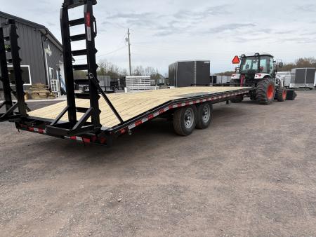 New 2026 QUALITY TRAILERS 96" x 23' (18'+5' Dove Tail) Deckover Trailer