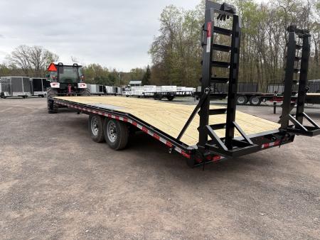 New 2026 QUALITY TRAILERS 96" x 23' (18'+5' Dove Tail) Deckover Trailer