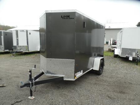 New 2026 Look Trailers LOOK 5X10 enclosed V nose Cargo / Enclosed Trailer