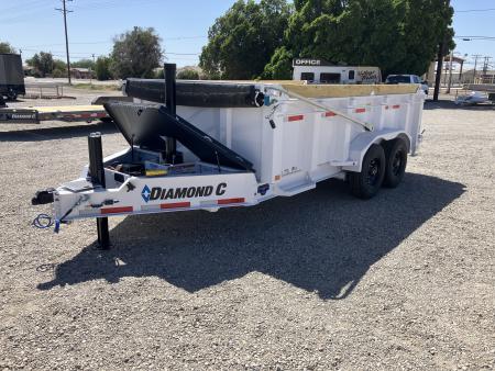 New 2026 Diamond C Trailers LPT 207 14x82x32 Dump Trailer