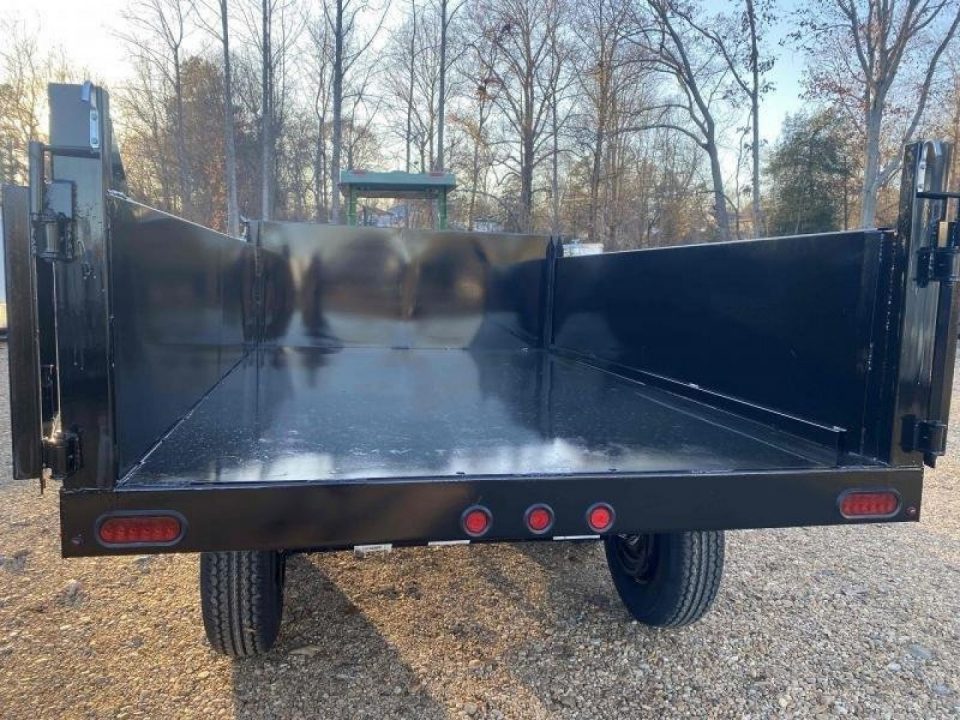 New 2026 Homesteader 6X10 10K Deckover Dump Trailer Drop-Down Side Wall